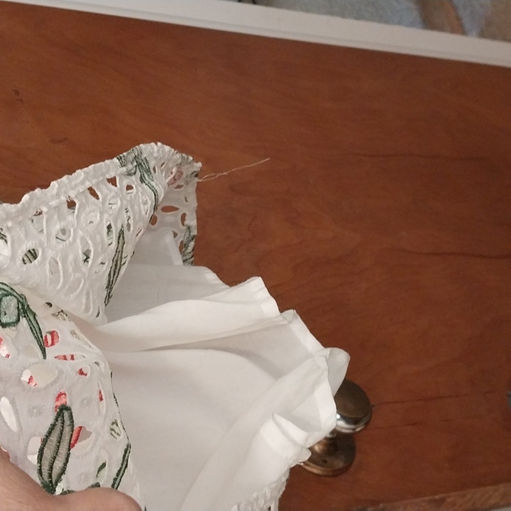 Zara crochet / eyelet dress - Picture 7 of 8